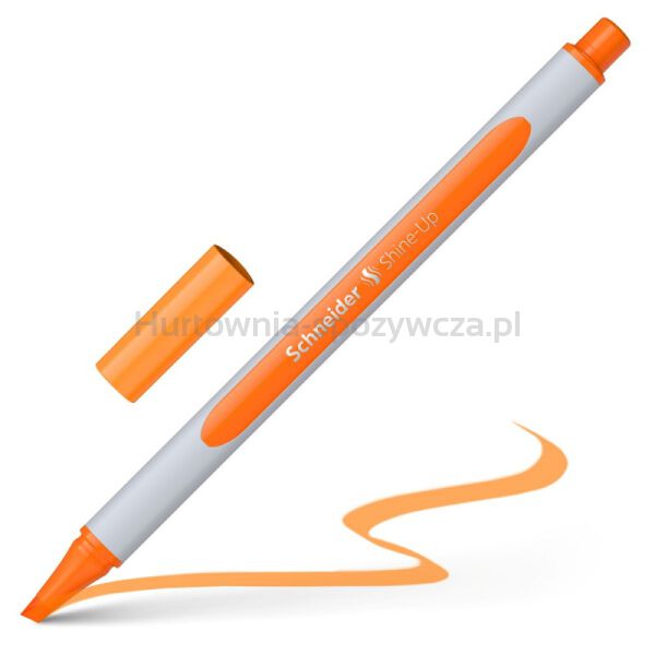 Zakreślacz SCHNEIDER Shine-Up, 1-4mm, pomarańczowy - 6