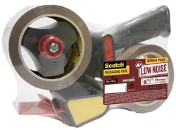 Zestaw Taśmy Pakowej Scotch® (309 Buff), Akrylowa, 2 Szt., Brązowa, Podajnik Gratis