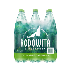 Woda Rodowita Delikatnie Gazowana 1,5L
