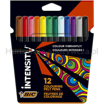 BIC Intensity Up flamastry opakowanie 12 sztuk