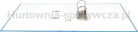 Segregator OFFICE PRODUCTS Officer, PP, A4/55mm, szary - 4
