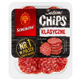 Sokołów Salami Chips Klasyczne 60 G