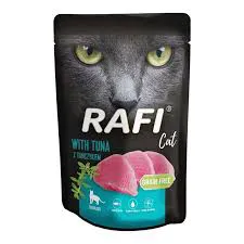 Rafi Cat sterilised z tuńczykiem karma dla kota 100g