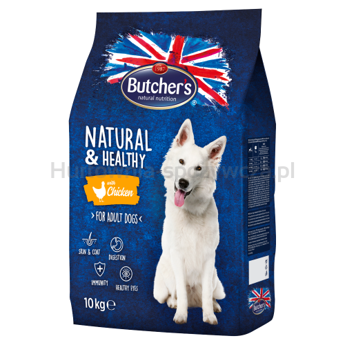 Butcher'S NaturalHealthy Dog Z Kurczakiem 10Kg