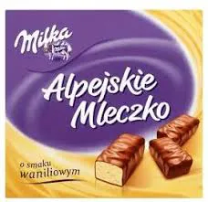 Milka Alpejskie Mleczko Waniliowe 330g