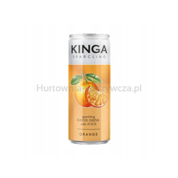 Kinga Sparclino Water Drink – Orange 250Ml SK