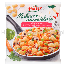 Hortex Makaron Na Patelnię Gnocchi Z Sosem Maślano-Ziołowym 450 G