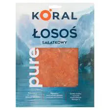 Koral Łosoś Wędzony Sałatkowy 200G