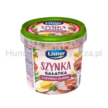 SZYNKA Sałatka z szynką i jajkiem 500g Lisner