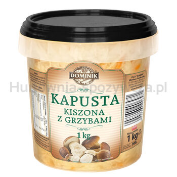 Kapusta Kiszona Z Grzybami Polska 1Kg Dominik