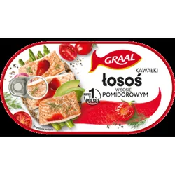 Graal Łosoś W Sosie Pomidorowym 170G