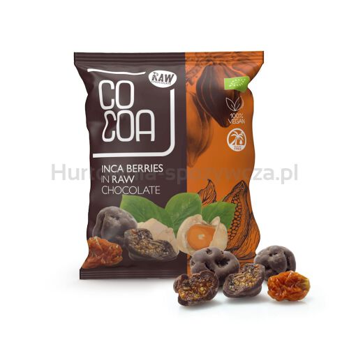 Jagody Inkaskie W Surowej Czekoladzie Bio 70 G - Cocoa [BIO]