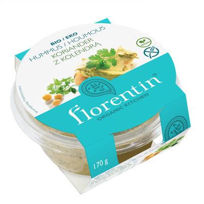 Hummus Z Kolendrą Bezglutenowy Bio 170 G - Florentin [BIO]