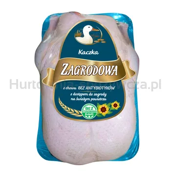 Kaczka Zagrodowa Bez Podrobów Klasa A Świeża Około  2,2 KgDrosed  