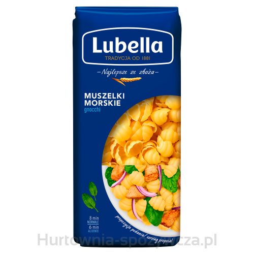 Lubella Gnocchi Makaron Muszelki Morskie 400 G