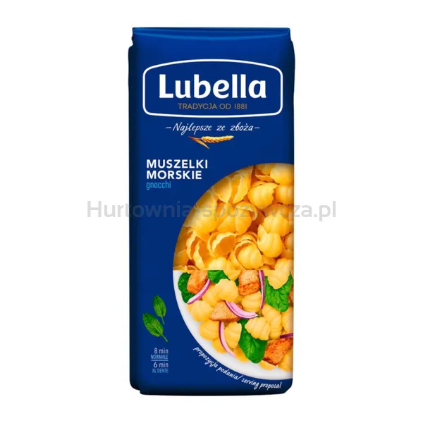 Lubella Makaron Gnocchi Muszelki Morskie 400 G