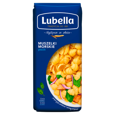 Lubella Makaron Gnocchi Muszelki Morskie 400 G