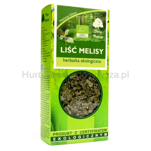 Herbatka Liść Melisy Bio 25 G - Dary Natury [BIO]