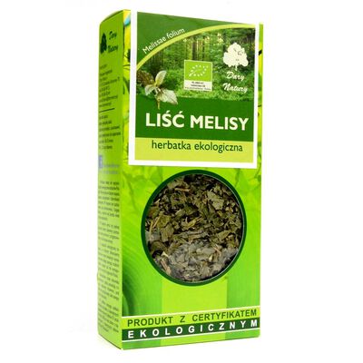 Herbatka Liść Melisy Bio 25 G - Dary Natury [BIO]