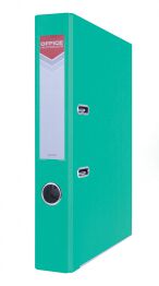 Office Products Segregator Officer z szyną, PP, A4/55mm, turkusowy 