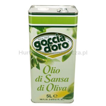 Oliwa z wytłoków z oliwek Sansa 5 l Goccia D'oro