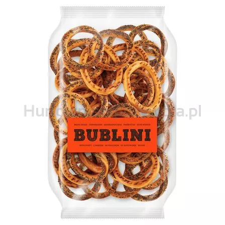 Obwarzanki Bublini Z Makiem 375 G