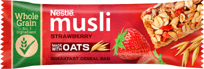 Nestle Baton Musli Truskawka 35G 