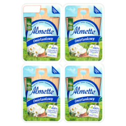 Hochland Almette Mini Puszysty SerekTwarogowy Śmietankowy 120 G