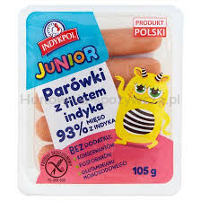 Indykpol Parówki Z Filetem Indyka Junior 105 G