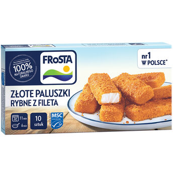 Frosta Złote Paluszki Rybne Z Fileta 300 G