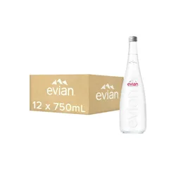 Evian Woda Mineralna, Szkło 750Ml