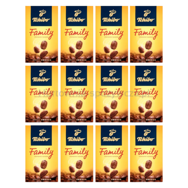 Tchibo Kawa Mielona Family 250G x 12 sztuk