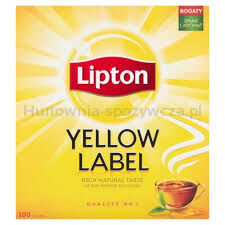 Lipton Herbata Yellow Label 100Torebek X 2G