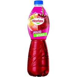 Hortex Napój jabłko wiśnia butelka aPet 1,75 l(w tym +0,50 zł/szt. zwrotnej kaucji)