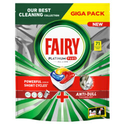 Fairy Platinum Plus All In One Tabletki do zmywarki Cytryna 71 szt.