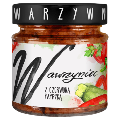 Wawrzyniec - Pasta Warzywna Z Czerwoną Papryką 180 G