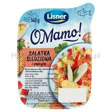 Lisner O Mamo! Sałatka Śledziowa Z Papryką 140 G