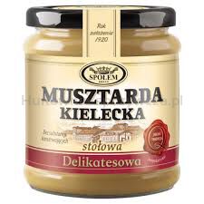 Musztarda Kielecka Delikatesowa Stołowa 190G