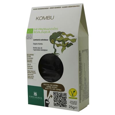 Algi Morskie Suszone - Kombu Bio 25 G - Porto Muinos [BIO]