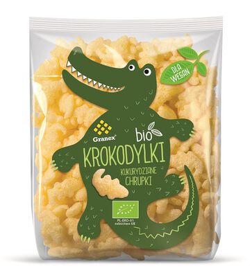 Granex Chrupki Kukurydziane Krokodylki Bio 80 G [BIO]