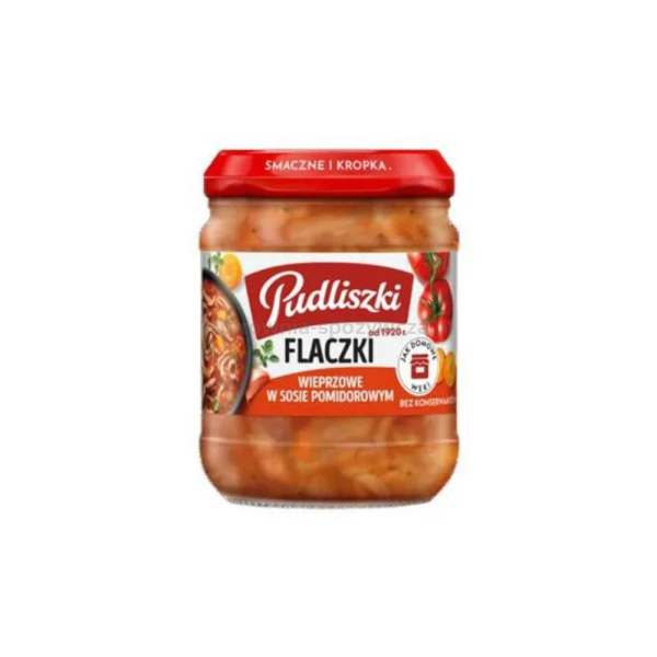 Pudliszki Flaczki wieprzowe w sosie pomidorowym 450g