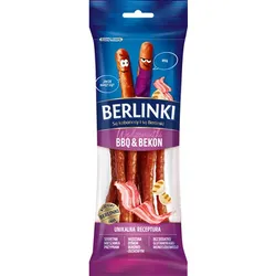 Berlinki Kabanosy BBQ & BECON 85g
