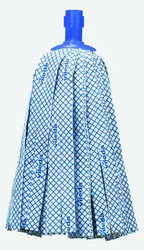 Wkład do mopa paskowego VILEDA PROFESSIONAL SuperMop, antybakteryjny, zestaw nr 2, niebieski