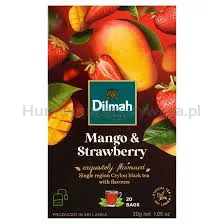 Dilmah Herbata Mango & Strawberry Flavoured Black 20x1,5 g