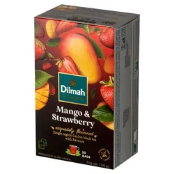 Dilmah Herbata Mango & Strawberry Flavoured Black 20x1,5 g