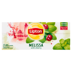 Lipton Herbata Infusion Melissa & Cherry 20 Torebek