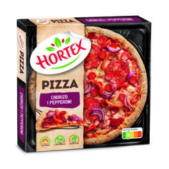 Hortex Pizza Chorizo I Pepperoni 370G