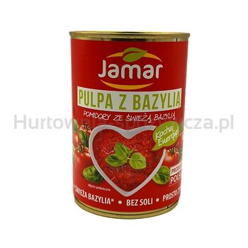 Jamar Pulpa pomidorowa z bazylią 400 g