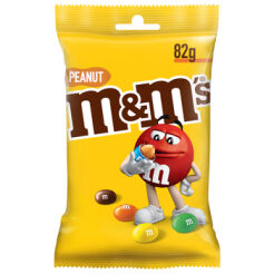 M&AmpM'S Peanut Orzeszki Ziemne Oblane Czekoladą W Kolorowych Skorupkach 82 G