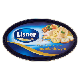 Lisner Śledź Atlantycki W Sosie Musztardowym 160 G